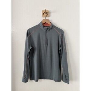 tasc Mens Quarter Zip Pullover Lightweight Golf Outerwear Sm Bamboo Performance